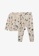 Set pijamale cu imprimeu
