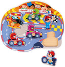 Puzzle ,,Cursa de masini''