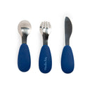 Set tacamuri silicon inox Puce si Pilou