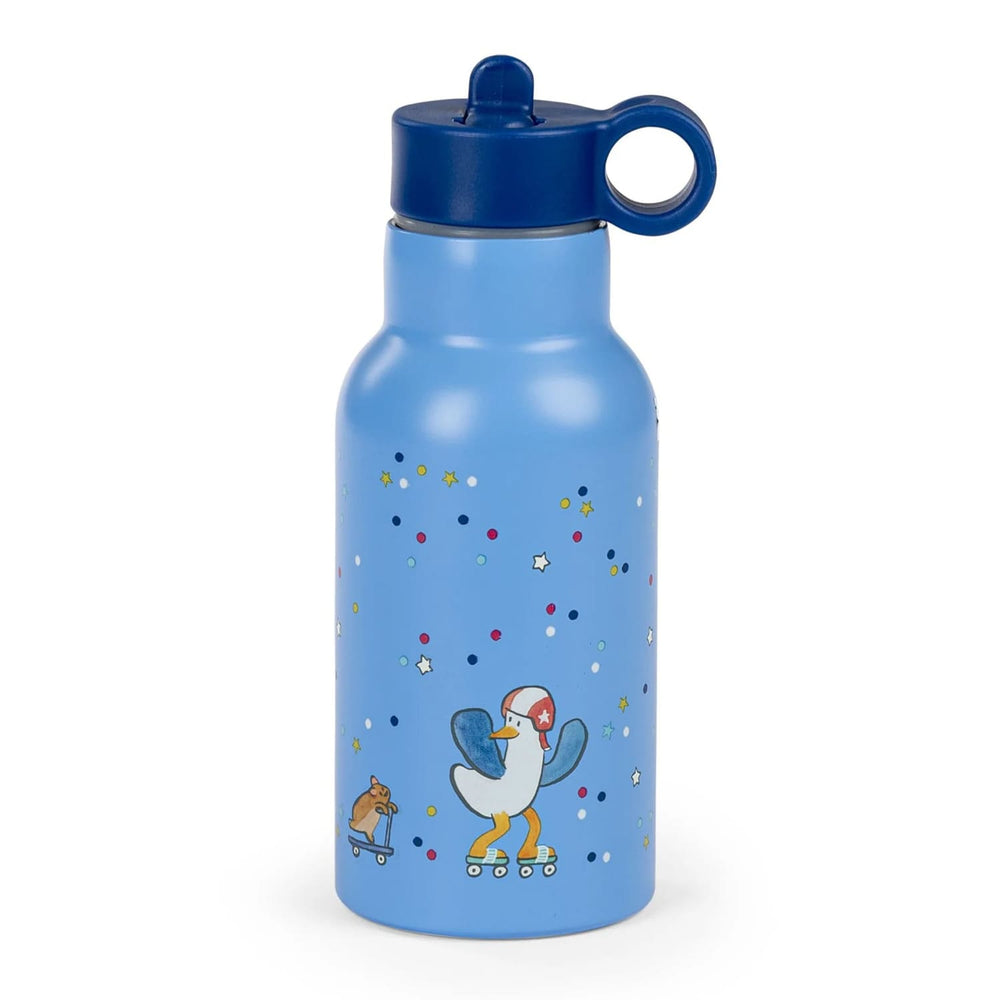 Sticlă termică cu pai, Puce & Pilou — Moulin Roty
