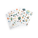 Coperta verde a cărții de stickere La bande à Jojo