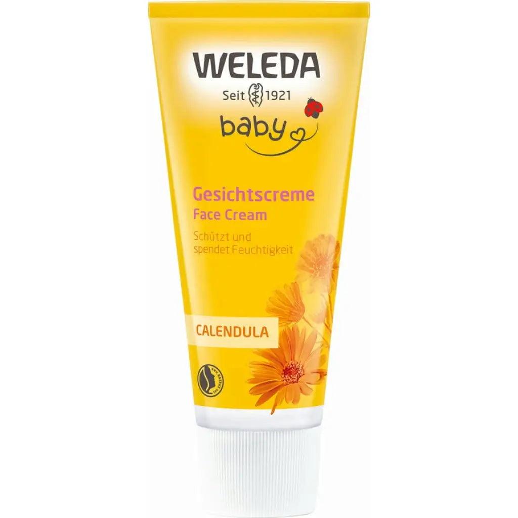 Baby hidratant facial cu galbenele 50 ml Weleda - Carousel