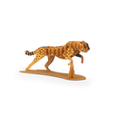 Ghepardul din puzzle 3D văzut din lateral