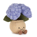Ghiveci cu floari hortensie