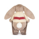 Iepurasul Bashful cu costum ski