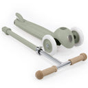 Trotineta eco pentru copii, culoare verde olive