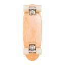 Skateboard copii din lemn natural cu dungi navy