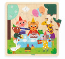 Puzzle  ,,Prietenii veseli''