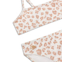 Costum de baie din 2 piese ,,Beige Leopard''