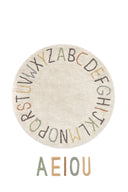 Covorul ABC Color and Letters și pernele în formă de vocale