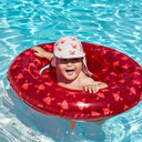 Colac gonflabil cu suport ,,Red Crabby"