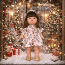 Chlea cu rochita si bandana