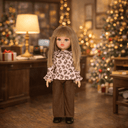 Carla cu bluza animal print