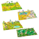 Stikere reutilizabile 3D ,, Animale''