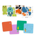 Set de colaje din fetru ,,Animale pufoase''