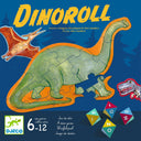 Ambalajul ilustrat al jocului Dinoroll de la Djeco