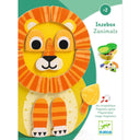 Ambalajul ilustrat al jocului Zanimals de la Djeco