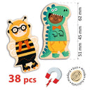 Joc magnetic „Costume amuzante”