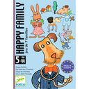 Ambalajul ilustrat al jocului Happy Family de la Djeco
