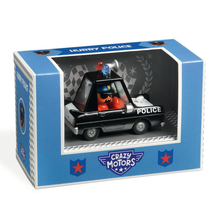 Crazy Motors - Mașina de colecție Hurry Police - Carousel