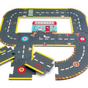 Puzzle ,, Circuit pentru masinute"