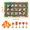 Puzzle Gigant  ,,Orasul"
