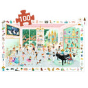 Puzzle de observație 100 piese „ Scoala de dans''