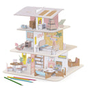 Set creativ casuta de colorat