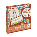Cutia jocului Bingo 1, 2, 3 chiffres de la Djeco