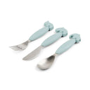 Set tacamuri pentru copii cu maner de silicon