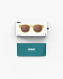 Ochelari de soare #C Golden Green