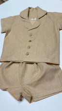 Costum de in, bej