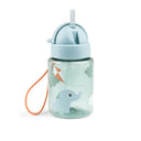 Set lunch box pentru gustari si sticla cu pai