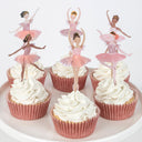 Set pentru decorarea brioșelor Ballerina, 24 toppere — Meri Meri