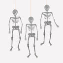 Decorațiuni Halloween Giant Glitter Jointed Skeleton, set de 3 — Meri Meri