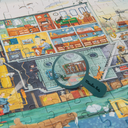 Puzzle Nava exploratorului asamblat pe masă