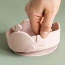 Bol din silicon cu ventuza si lingurita