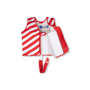 Vesta de inot ,,Red White Crabby''