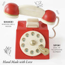 Telefon vintage din lemn