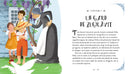 Pagini deschise din Tom Sawyer, cu doi băieți lângă un gard