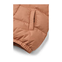 Geaca impermeabila, roz pudrat