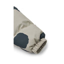 Geaca cu buline impermeabila cu gluga si urechiuse