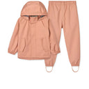 Set de ploaie impermeabil roz