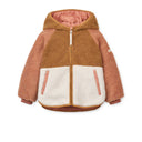 Geaca reversibila, roz pudrat