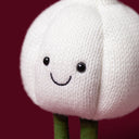 Chipul și suprafața tricotată ale usturoiului Amuseables Garlic