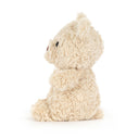 Bartholomew Bear Junior văzut lateral, cu lăbuțele scurte