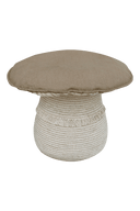 Coșul Giant Mushroom cu capacul închis, văzut oblic