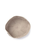 Interiorul coșului Stonewashed Wide Natural, văzut de sus
