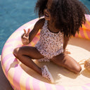 Piscină gonflabilă Swim Essentials Vibrant Stripes roz Ø 100 cm, imagine 4