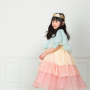 Costum de prințesă Rainbow Ruffle Meri Meri, imagine 3